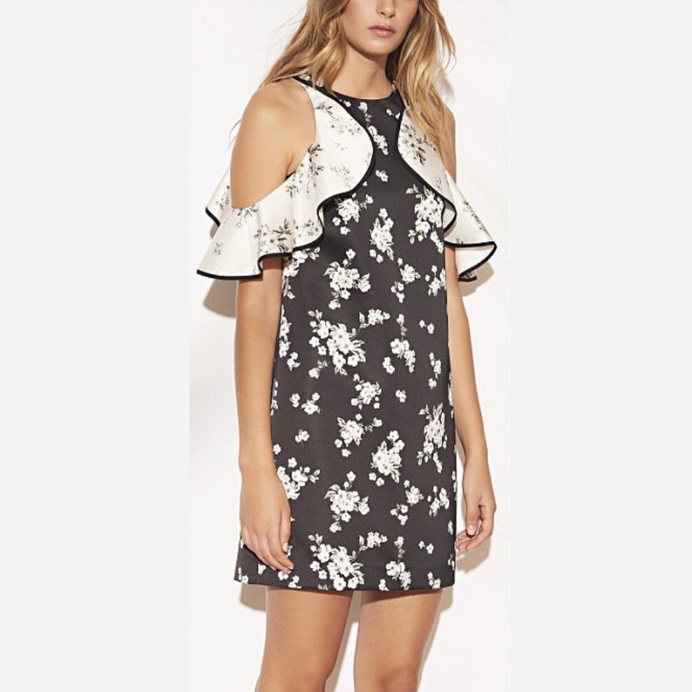 AMUR Jennifer Blossom Floral Mini Dress